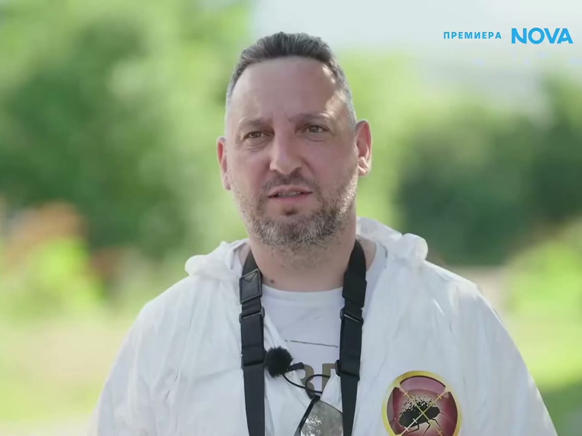 Венцислав Великов в предаването „SOS Разтребители“ по NOVA
